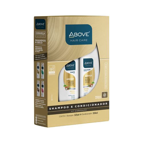 Shampoo-condicionador-Above-Hair-Care-325ml-200ml-Hidratacao