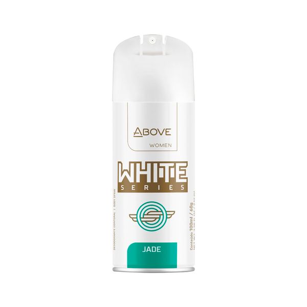 Desodorante Above Feminino White Series 100ml Aerosol Jade