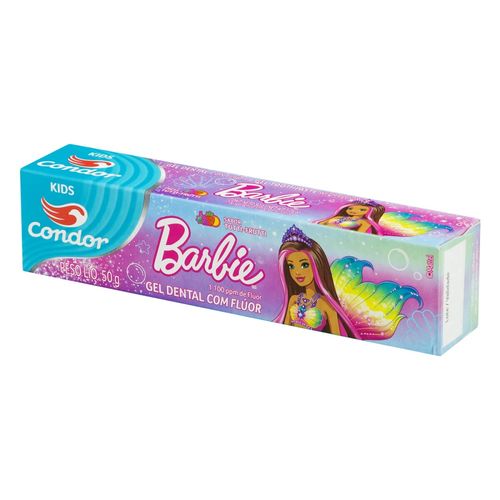 Gel-Dental-Condor-Barbie-Kids-50gr-Tutti-frutti