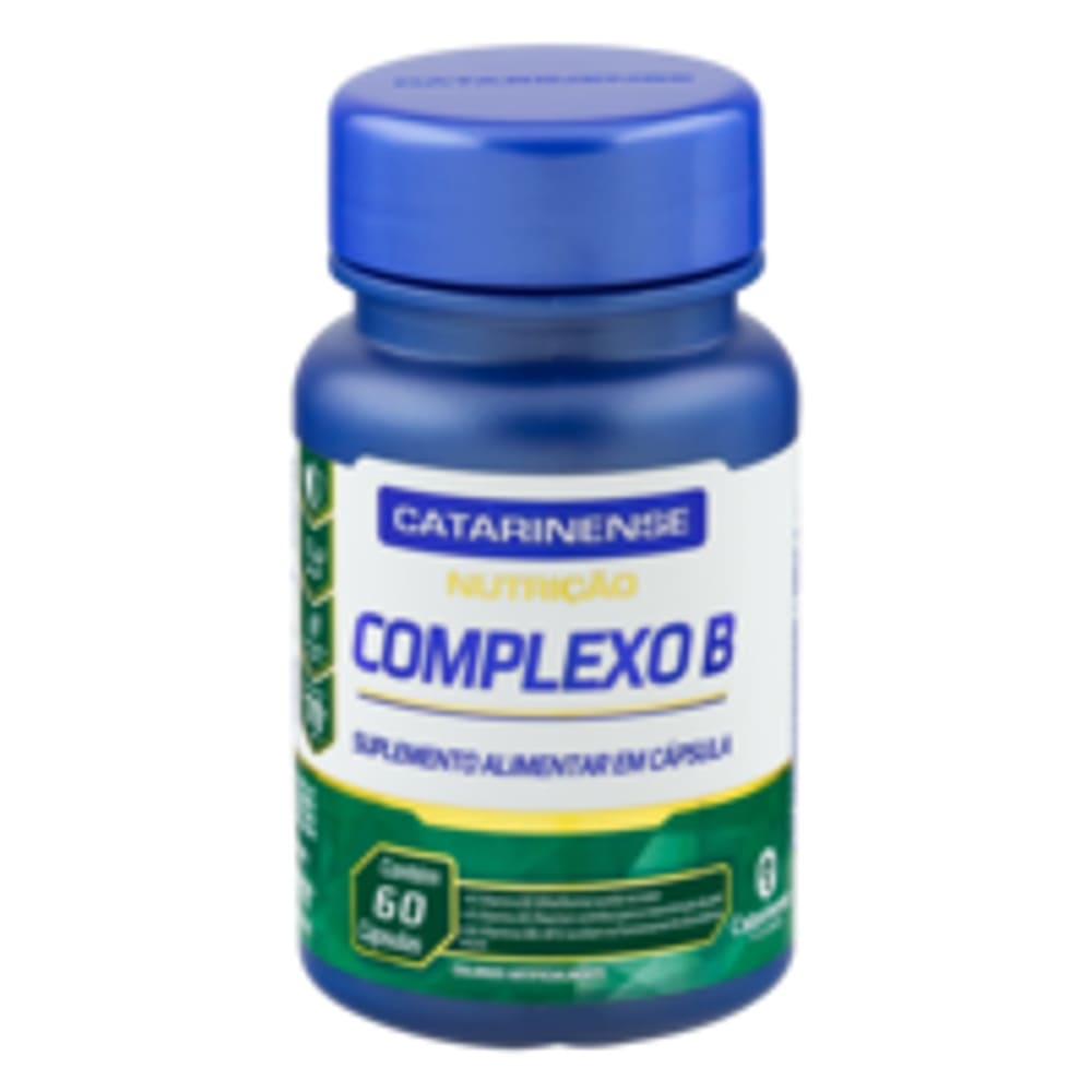 Complexo B 60 Capsulas Catarinense Nutricao - Drogariacatarinense