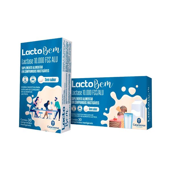Lactobem Com 30 Comprimidos Mastigaveis 10000 U.fcc