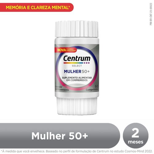Multivitamínico Centrum Energia Corpo & Mente com Cafeína 60 Cápsulas -  Drogaria Sao Paulo