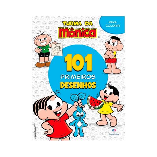 Livro-Turma-Da-Monica-Com-1-101-Primeiros-Desenhos