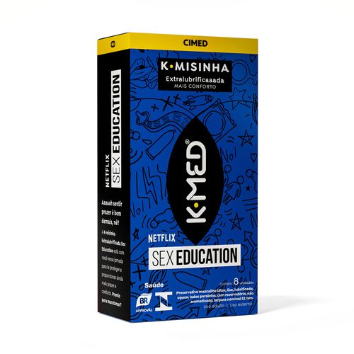 Preservativo-K-med-Sex-Education-Com-8-Extralubrificada