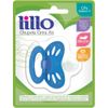 Chupeta-Lillo-Silicone-Ortodontico-Azul