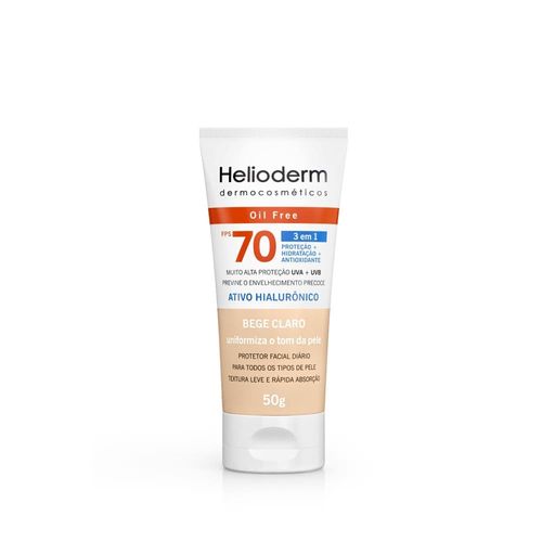Protetor-Solar-Facial-Helioderm-Oil-Free-Fps70-Bege-Claro-50gr