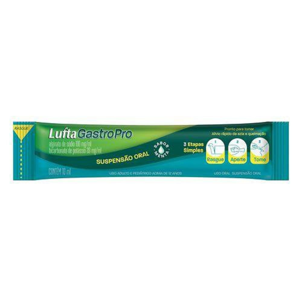 Antiácido Luftagastropro Sachê Líquido 10ml