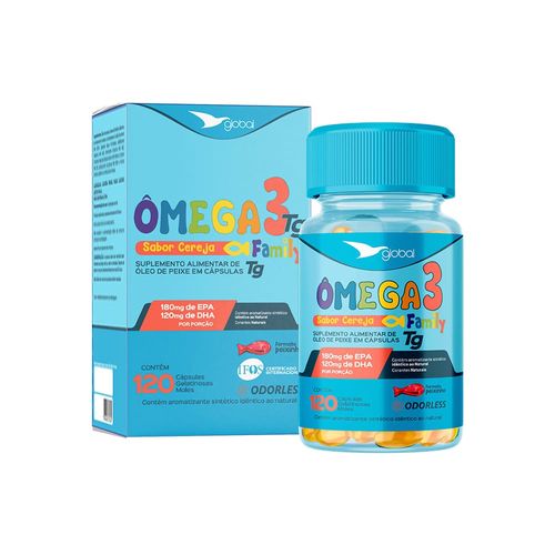 Global-Omega-3-Family-Com-120-Capsulas-Cereja