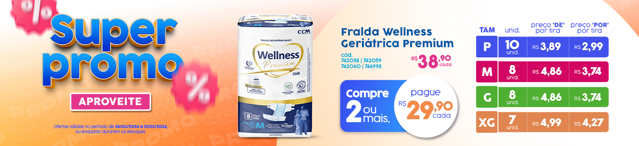 Fralda Wellness - 28/03 a 31/03