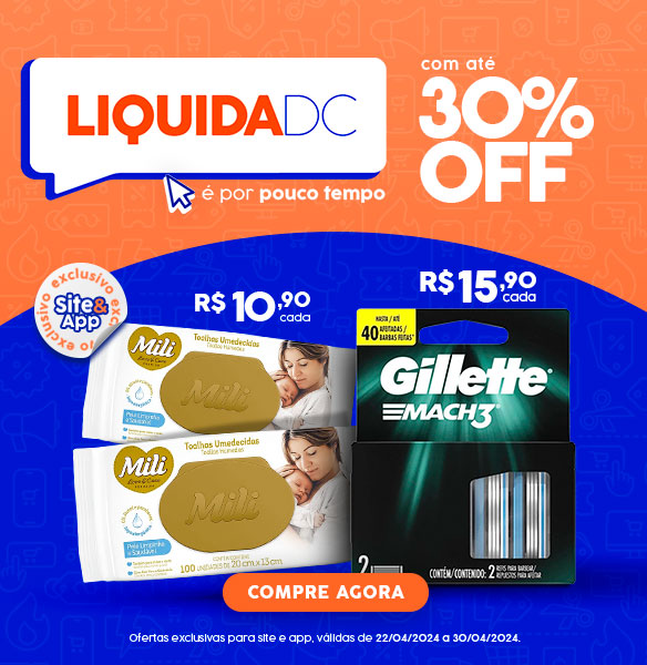 Ofertas Liquida - 22/04 a 30/04
