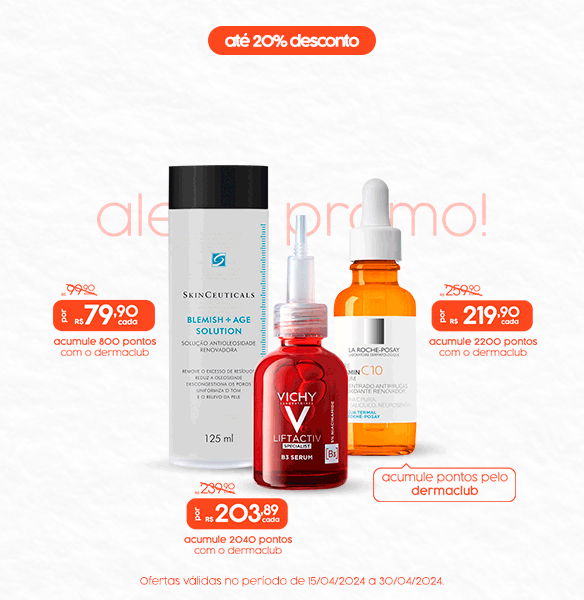 Skincare 22/04 a 30/04