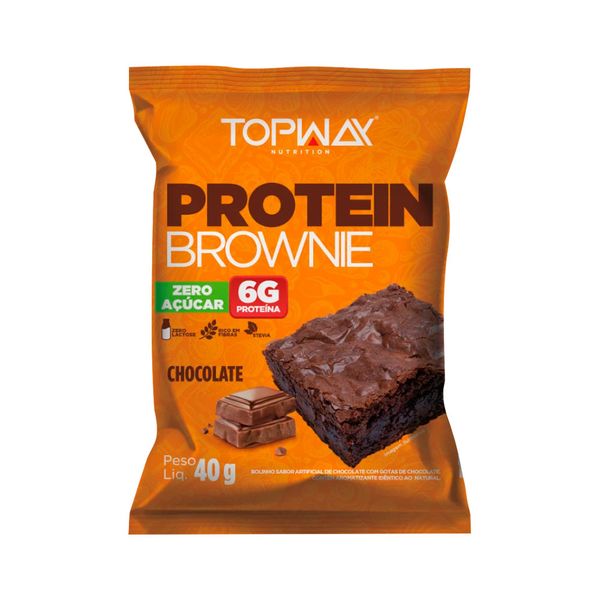 Protein Brownie Topway 40gr Chocolate