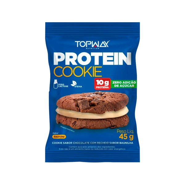 Protein Cookies Topway 45gr Baunilha