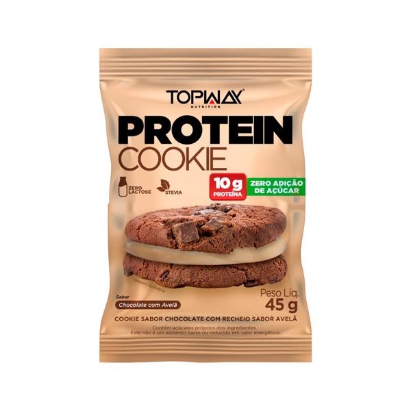 Protein Cookies Topway 45gr Chocolate Com Avela