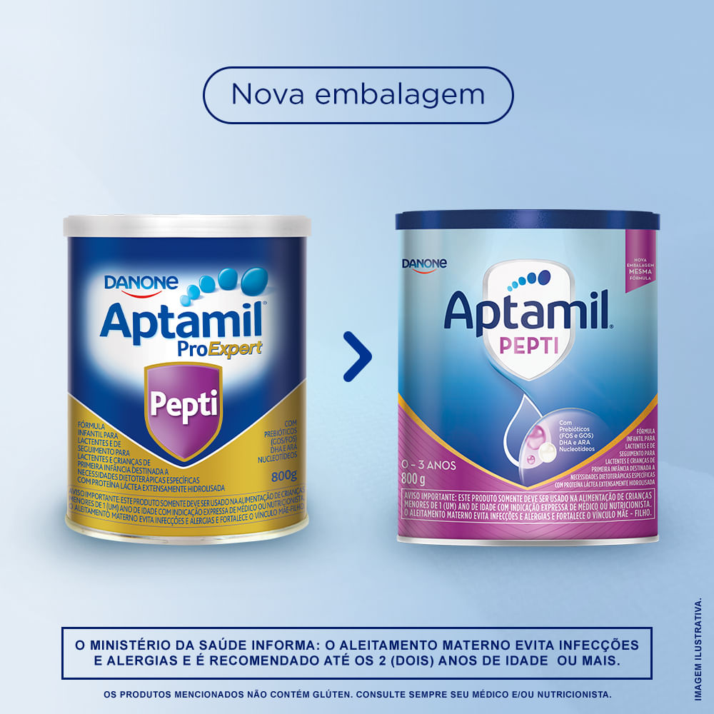 Formula Infantil Aptamil Pepti Danone 800g - drogariacatarinense