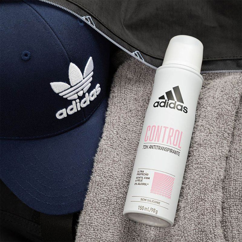 Desodorante Adidas Aerossol Feminino Control 150ml drogariacatarinense