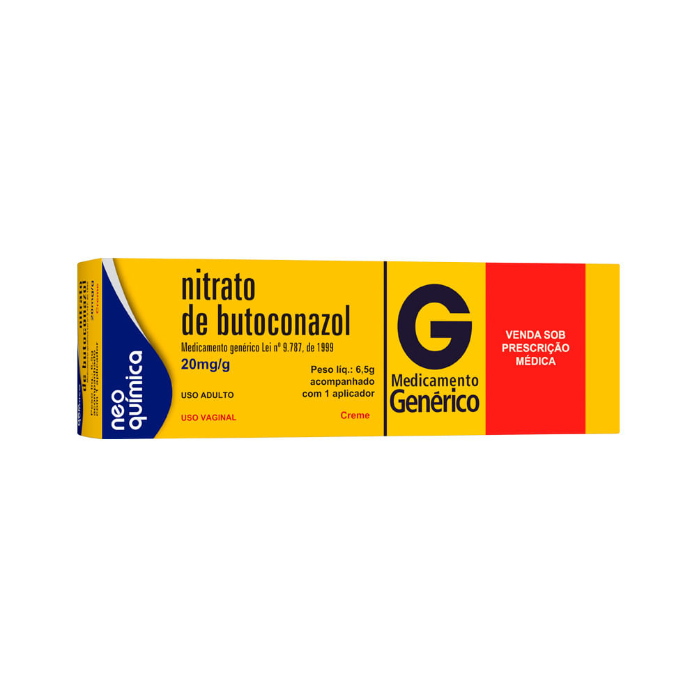 Nitrato de Butoconazol 20Mg/G Com 6,5 Gramas + 1 Aplicador Neo Química