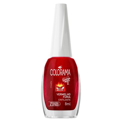 Esmalte-Colorama-Divertidamente-2-8ml-Cintilante-Vermelho-Furia