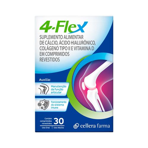 Suplemento-Alimentar-4-flex-Com-30-Comprimidos-Revestidos