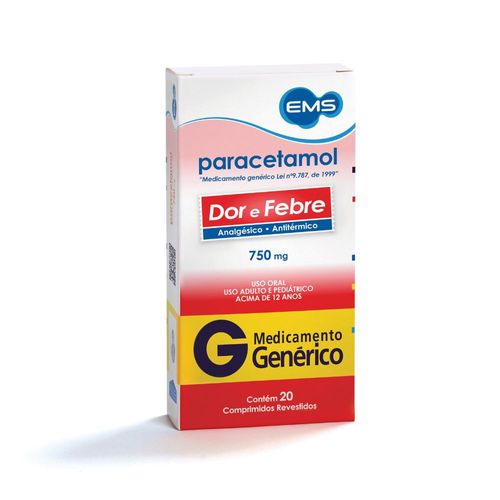 Paracetamol-Ems-750mg-Com-20-Comprimidos