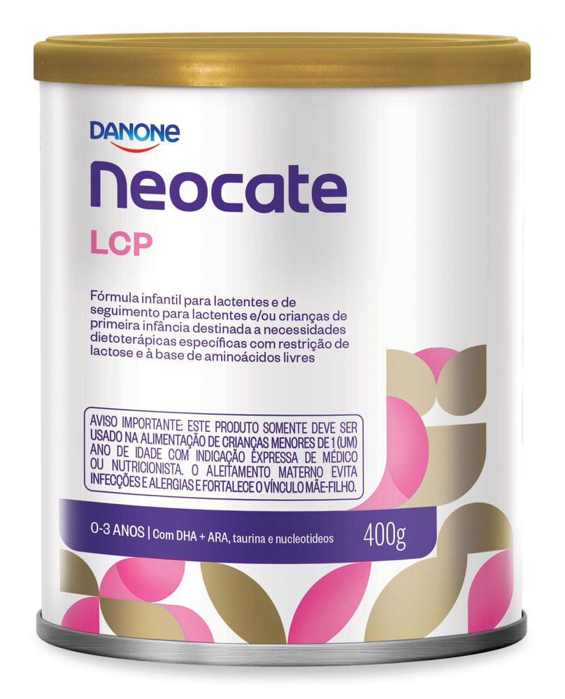 Suplemento Infantil Neocate Lcp Danone 400g
