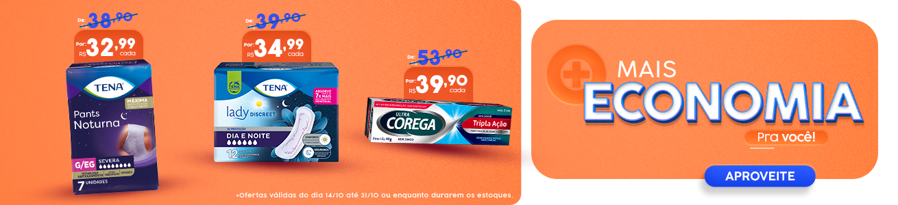 + Economia DC | Cuidado Adulto 14/10 até 31/10