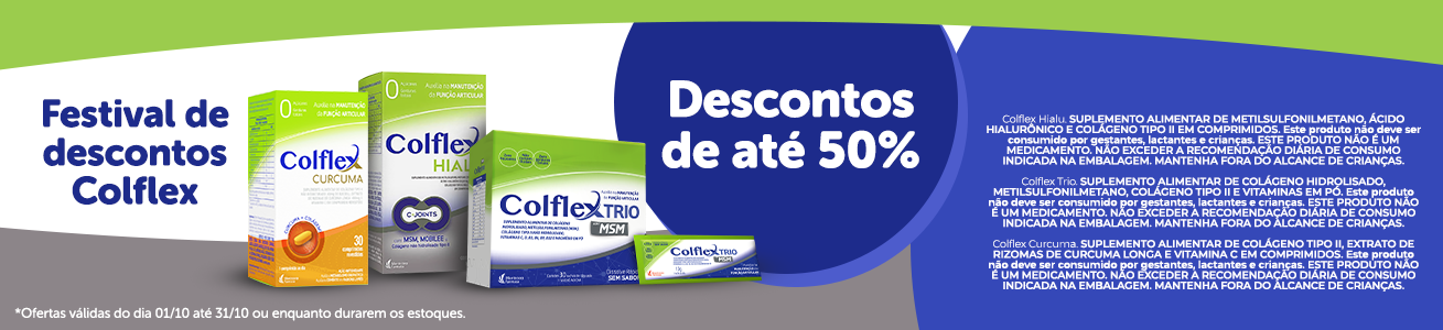 Ação Colflex - 23/10 a 31/10