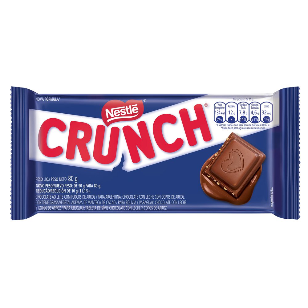 Chocolate Crunch Tablete 80g