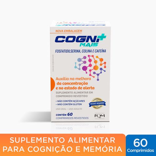 Cogni-Mais-60-Comprimidos---Suplemento-Para-Auxilio-Da-Concentracao-E--Memoria