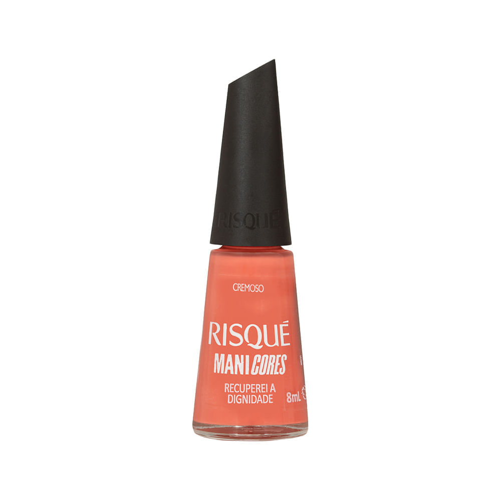 Esmalte Risque Manicores 8ml Cremoso Recuperei A Dignidade