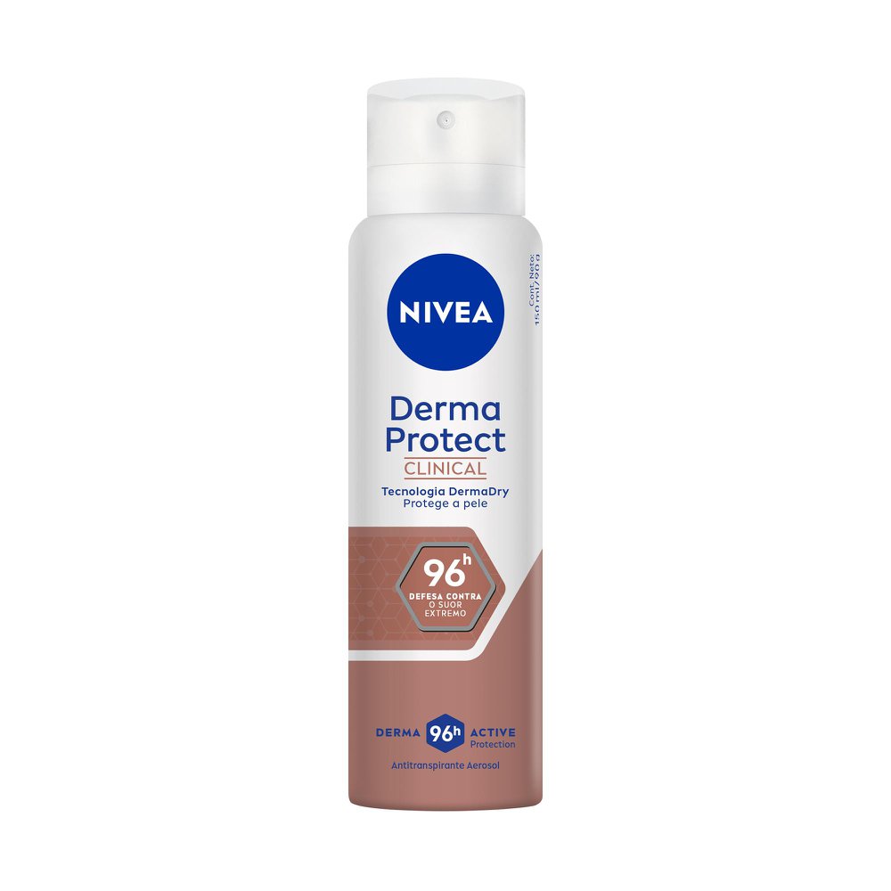Desodorante Antitranspirante Aerossol Nivea Derma Protect Clinical 150ml