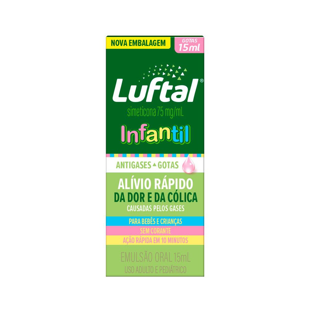 Antigases Luftal Infantil Gotas Simeticona 75mg/ml - 15ml