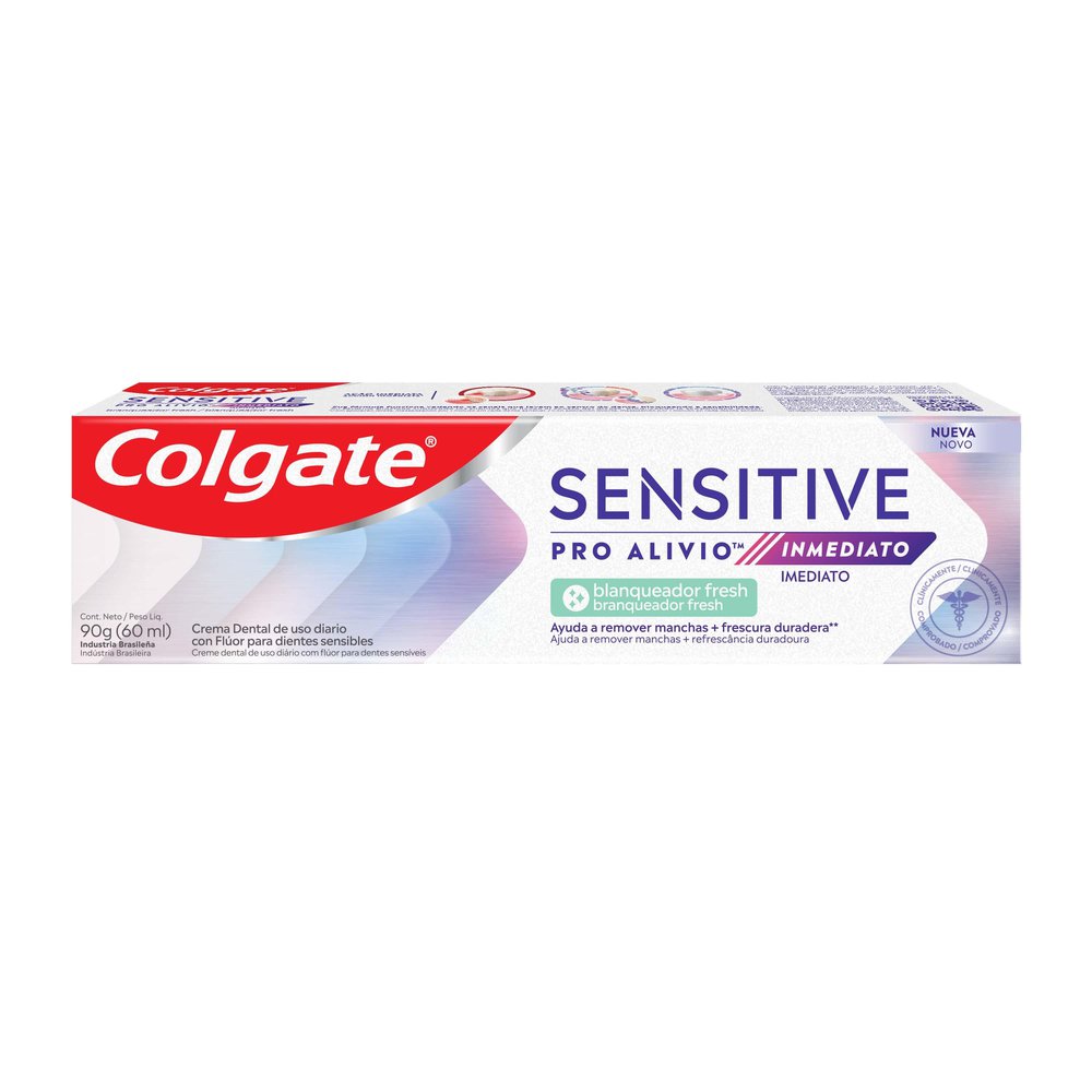 Creme Dental Colgate Sensitive Pro Alivio Imediato Branqueador Fresh 90g
