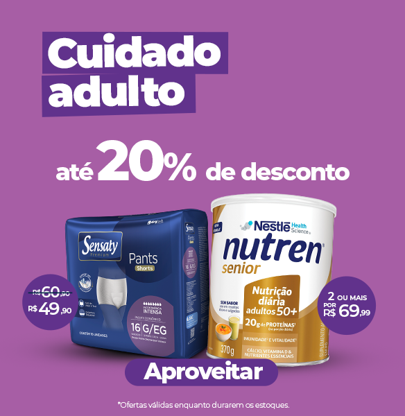 Cuidado e Nutrição Adulto | 17/03 até 24/03