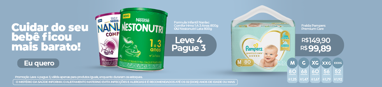 Cuidado Infantil | 17/03 até 24/03