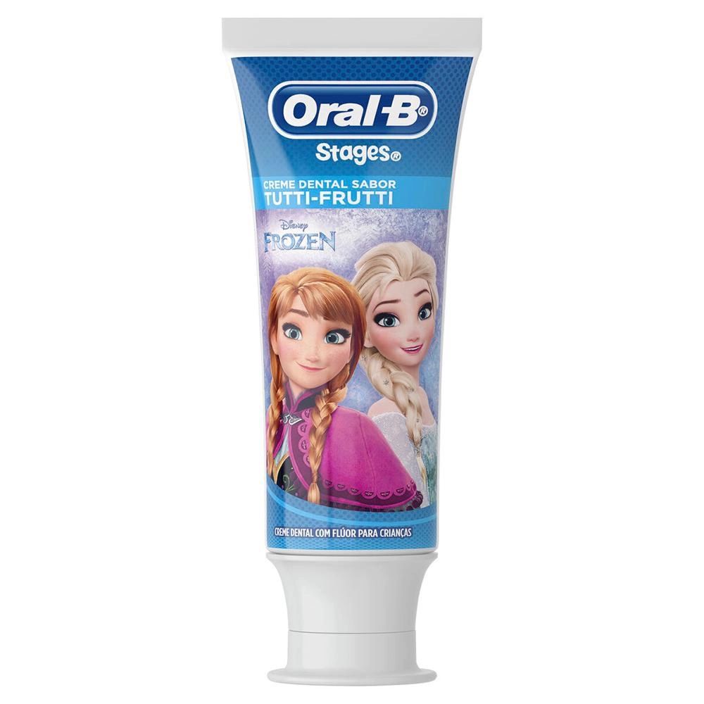 Creme Dental Infantil Oral-b Stages Frozen/spider Man 100g