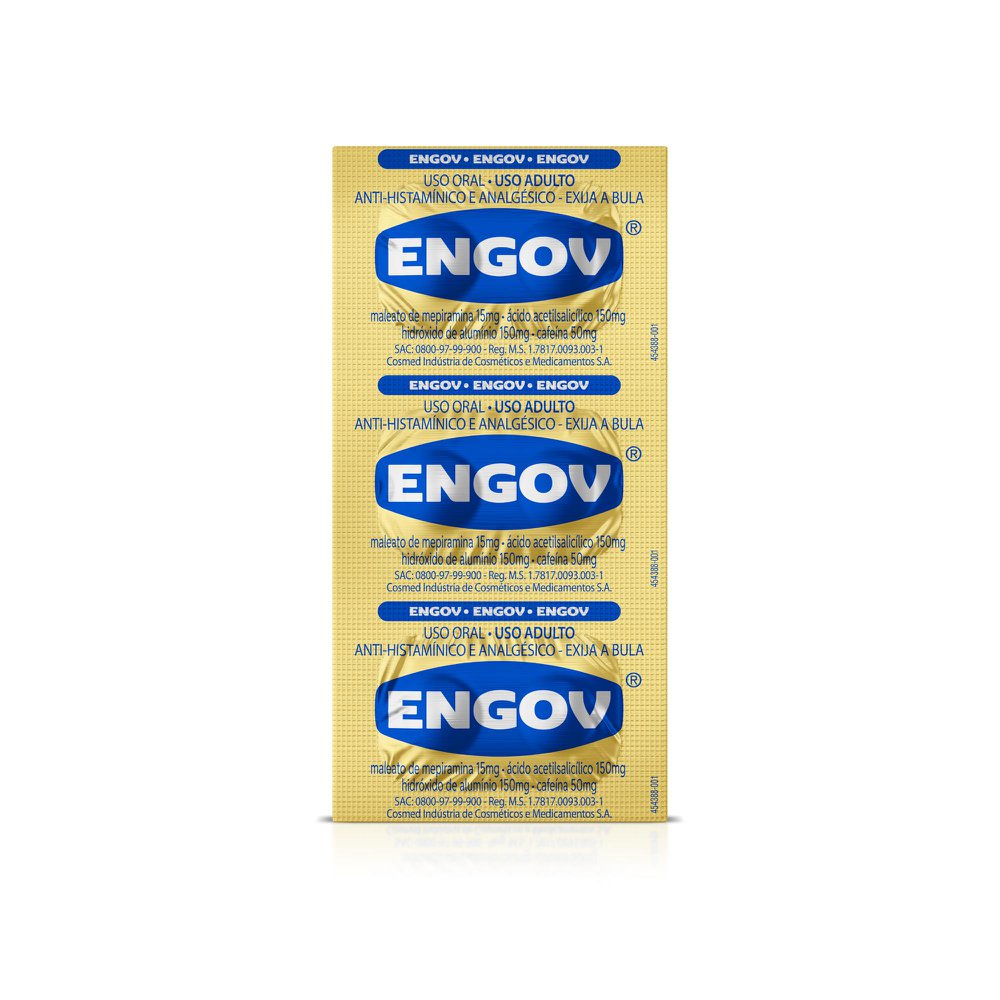 Engov 6 Comprimidos