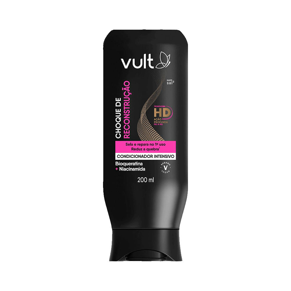 Condicionador Vult Choque De Reconstrucao 200ml