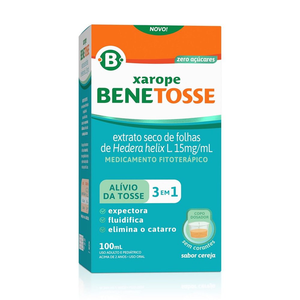 Benetosse 100ml Xarope Cereja