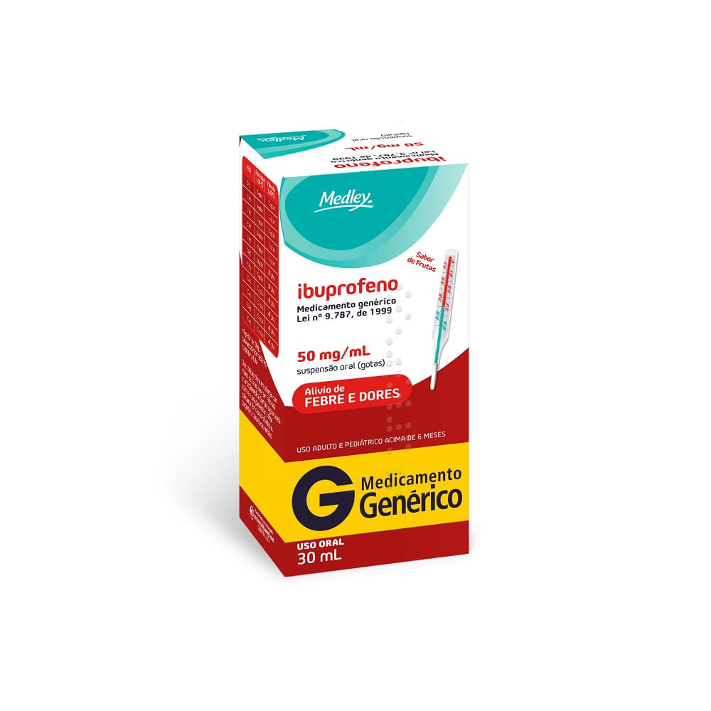 Ibuprofeno Medley 50mg/ml Gotas 30ml