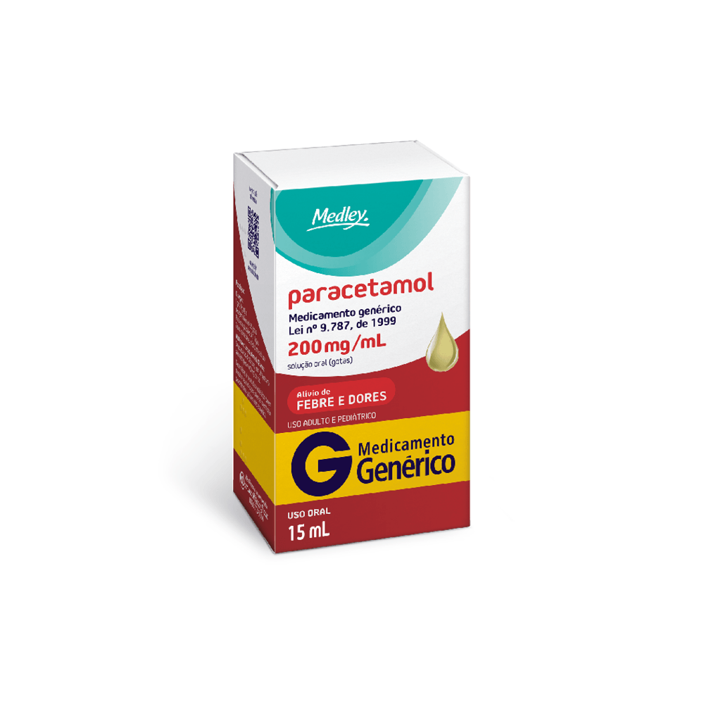Paracetamol Medley 200mg Gotas 15ml