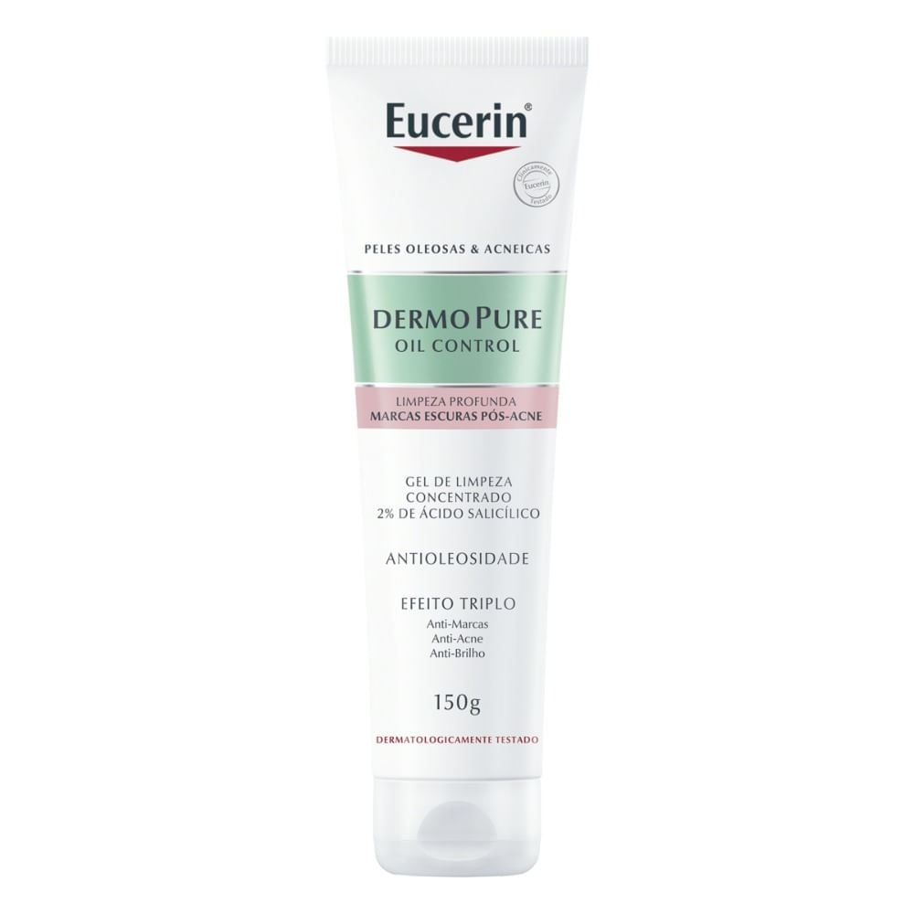 Gel De Limpeza Eucerin Dermopure Oil Control 150g