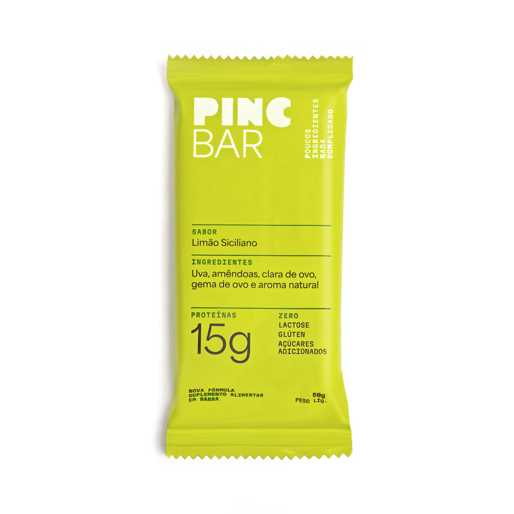 Pinc Bar Limão Siciliano Pinc Bar 50g