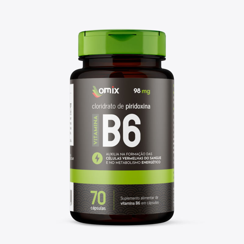 Vitamina B6 Omix 70cáps