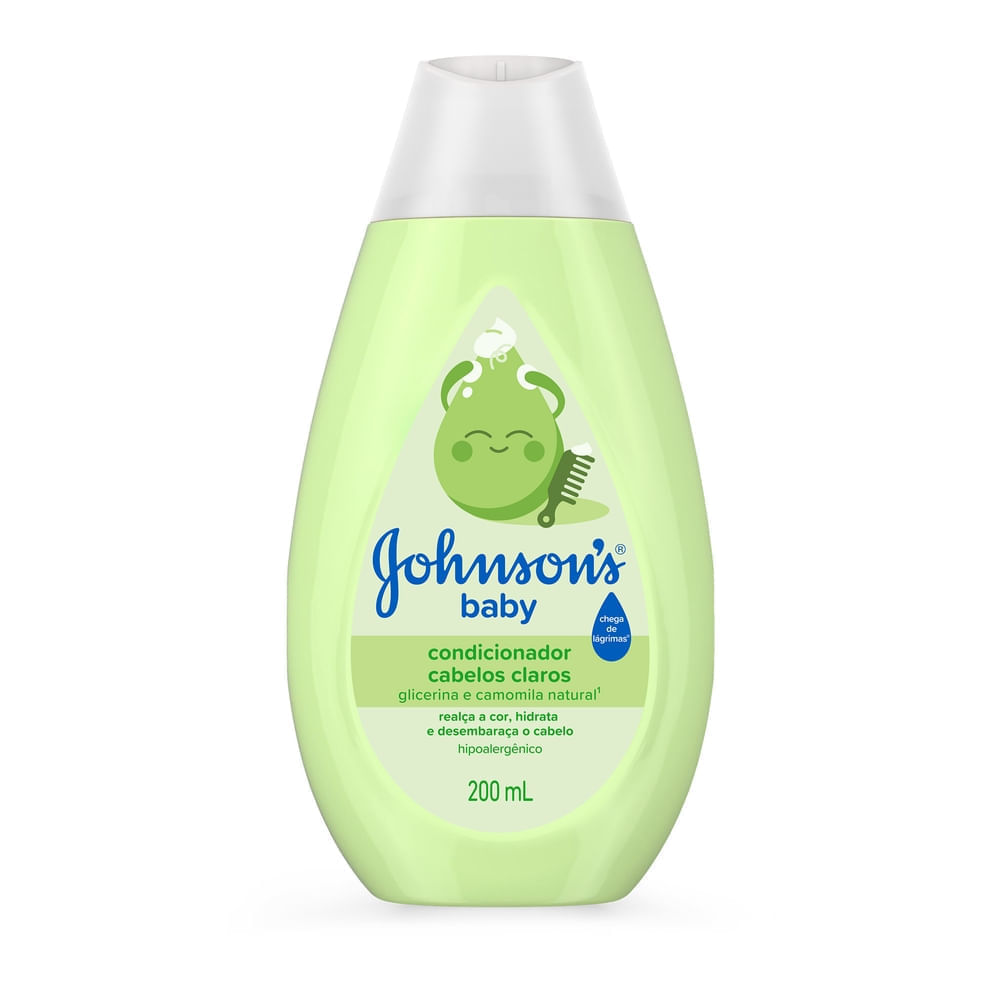 Condicionador Johnsons Baby Cabelos Claros 200ml