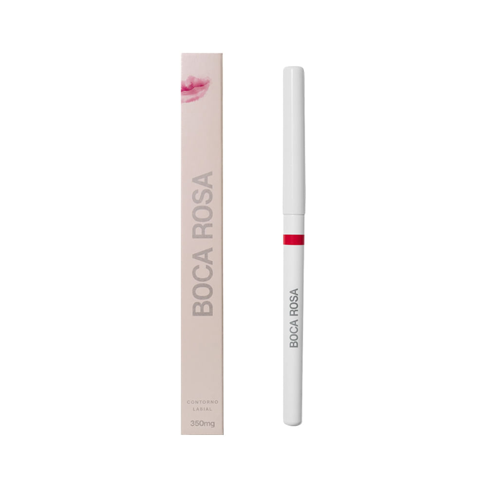 Contorno Labial Boca Rosa Vermelhor Intenso 350mg