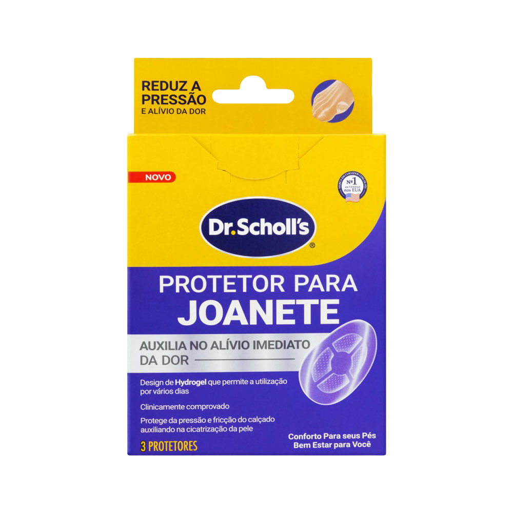 Protetor Para Joanete Dr Scholls 3 Unidades