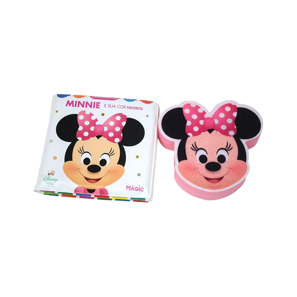 Livro De Banho Disney Baby Minnie E Sua Cor Favorita