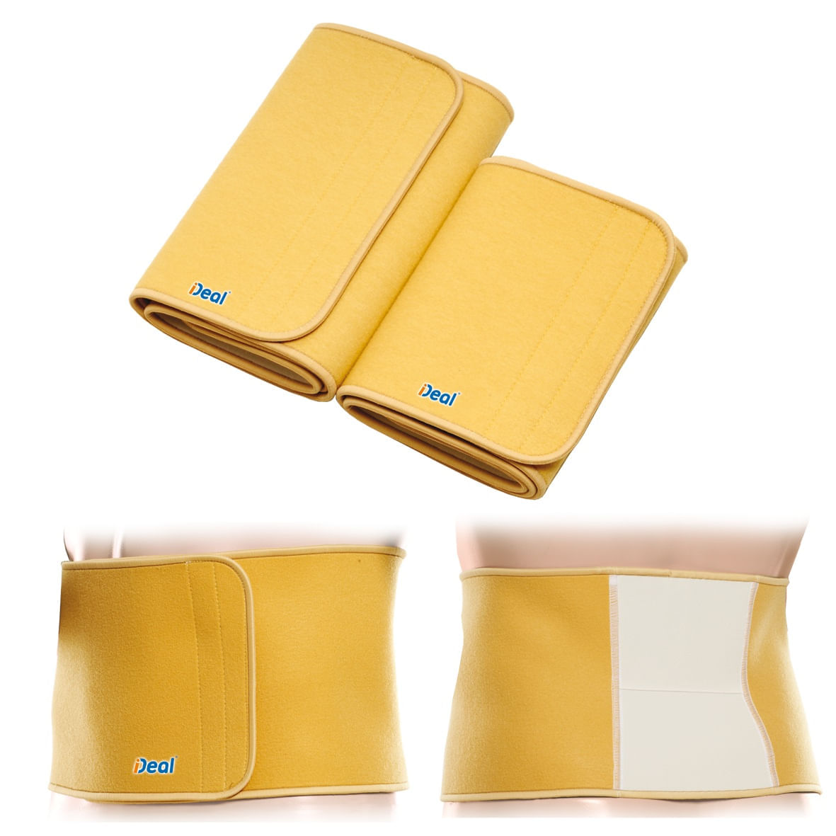 Cinta Faixa Abdominal e Torácica - Altura 25 cm