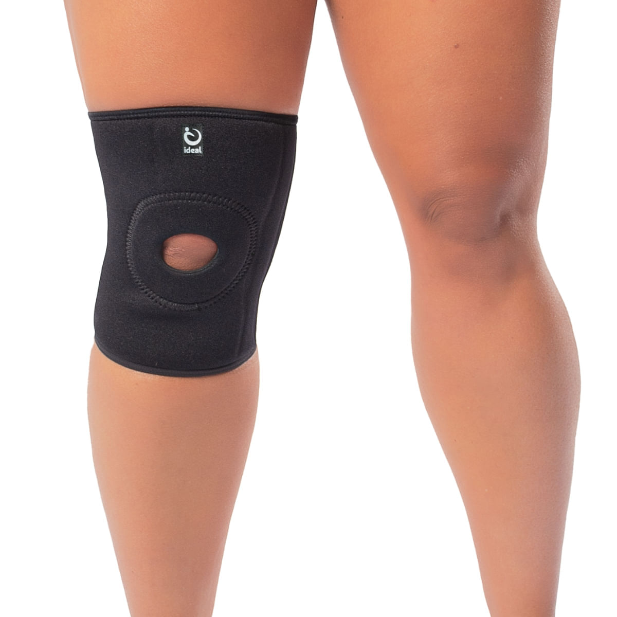 Joelheira com Orifício Patelar – Neoprene® Original | Ideal